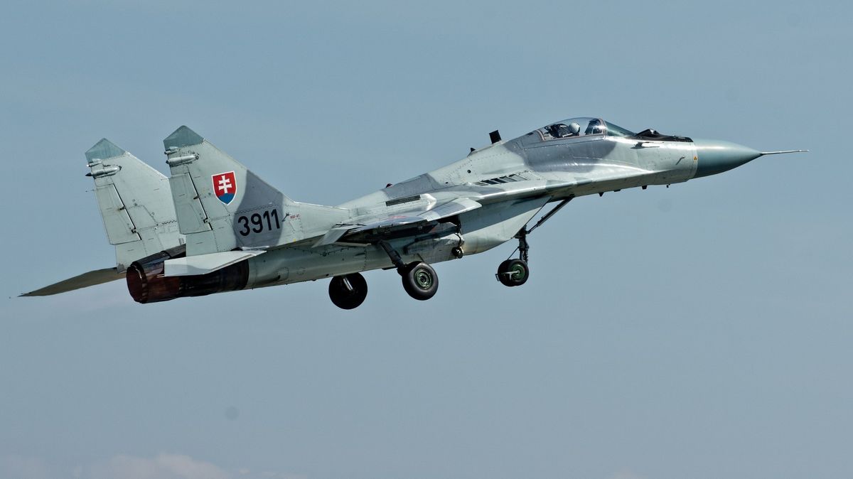 Slovensko je připraveno předat Ukrajině své stíhačky MiG-29